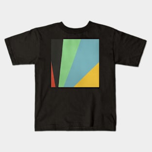 Abstract retro futuristic illustration Kids T-Shirt